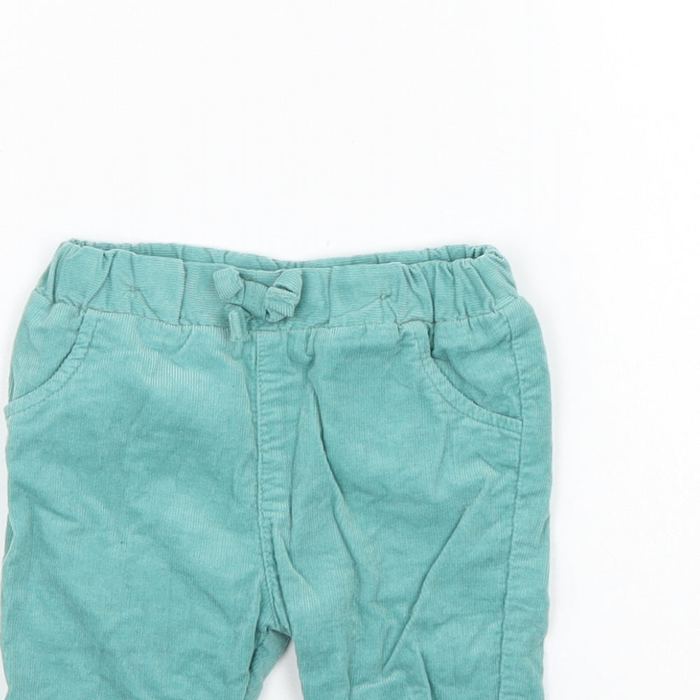 Marks and Spencer Girls Blue   Cropped Trousers Size 0-3 Months