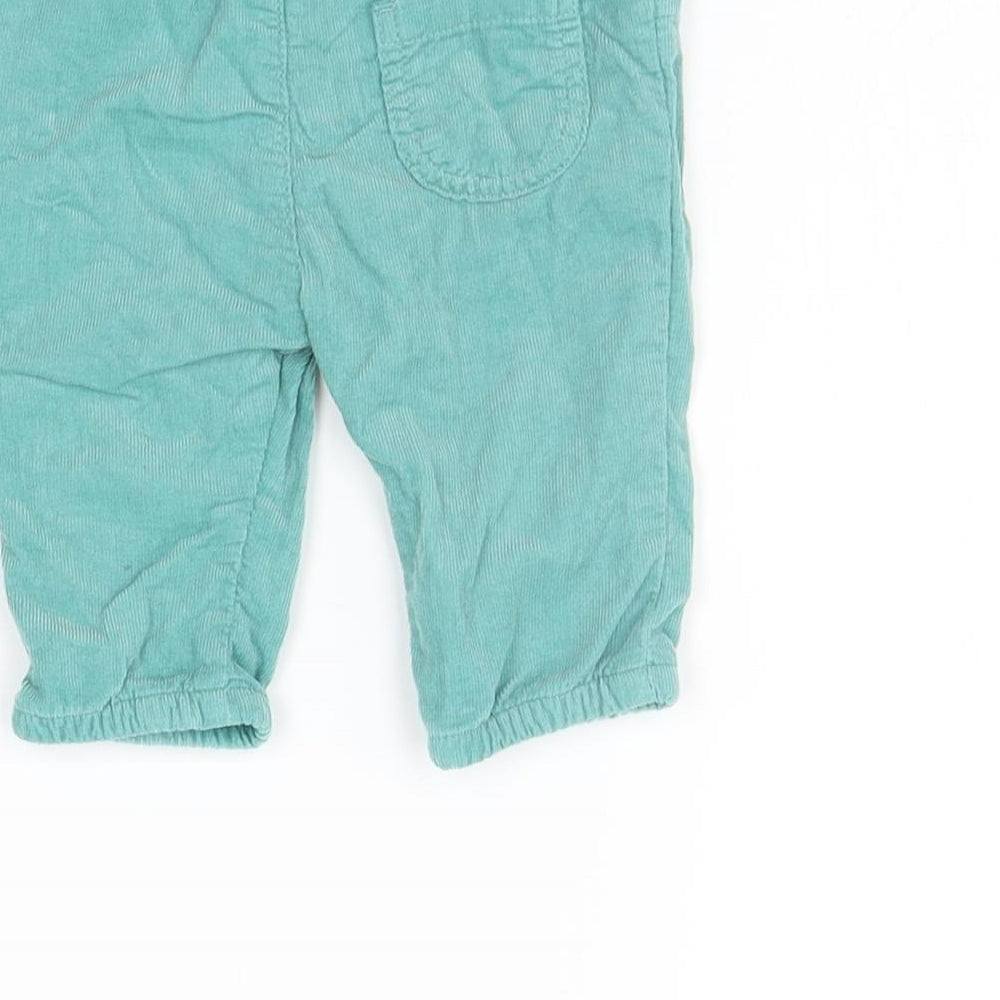 Marks and Spencer Girls Blue   Cropped Trousers Size 0-3 Months