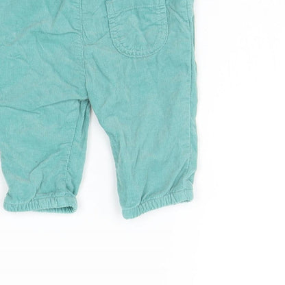 Marks and Spencer Girls Blue   Cropped Trousers Size 0-3 Months