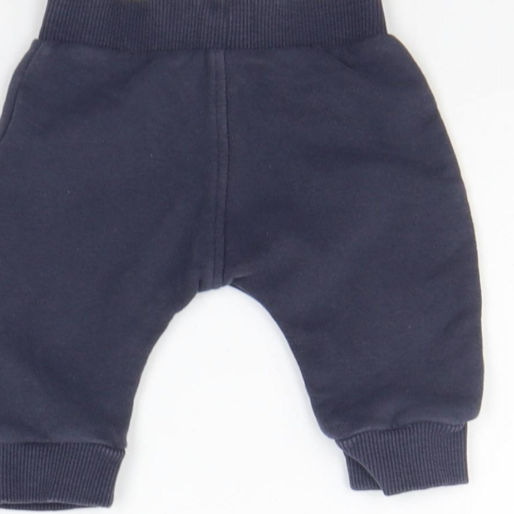 Nutmeg Baby Blue   Jogger Trousers Size 0-3 Months