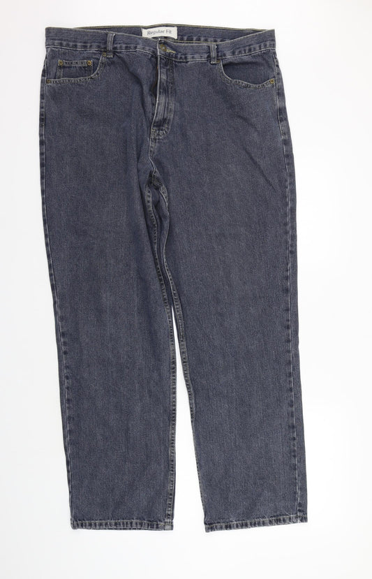 Cherokee Womens Blue   Straight Jeans Size 40 in L29 in