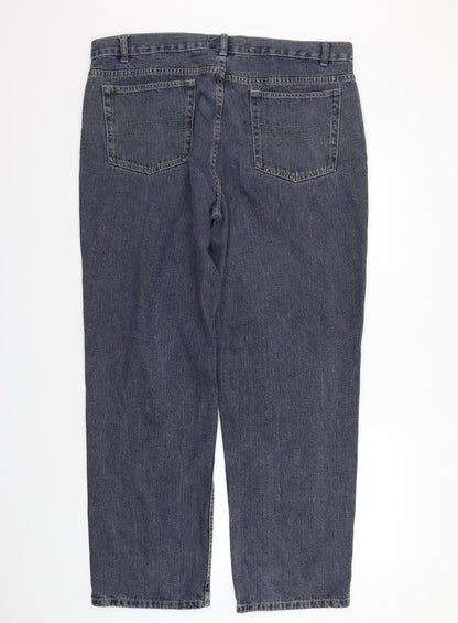 Cherokee Womens Blue   Straight Jeans Size 40 in L29 in