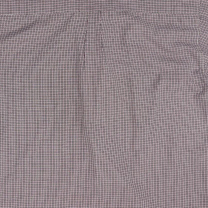 Mens UK Size XL originals Red  Button-Up Short Sleeve Casual Shirt