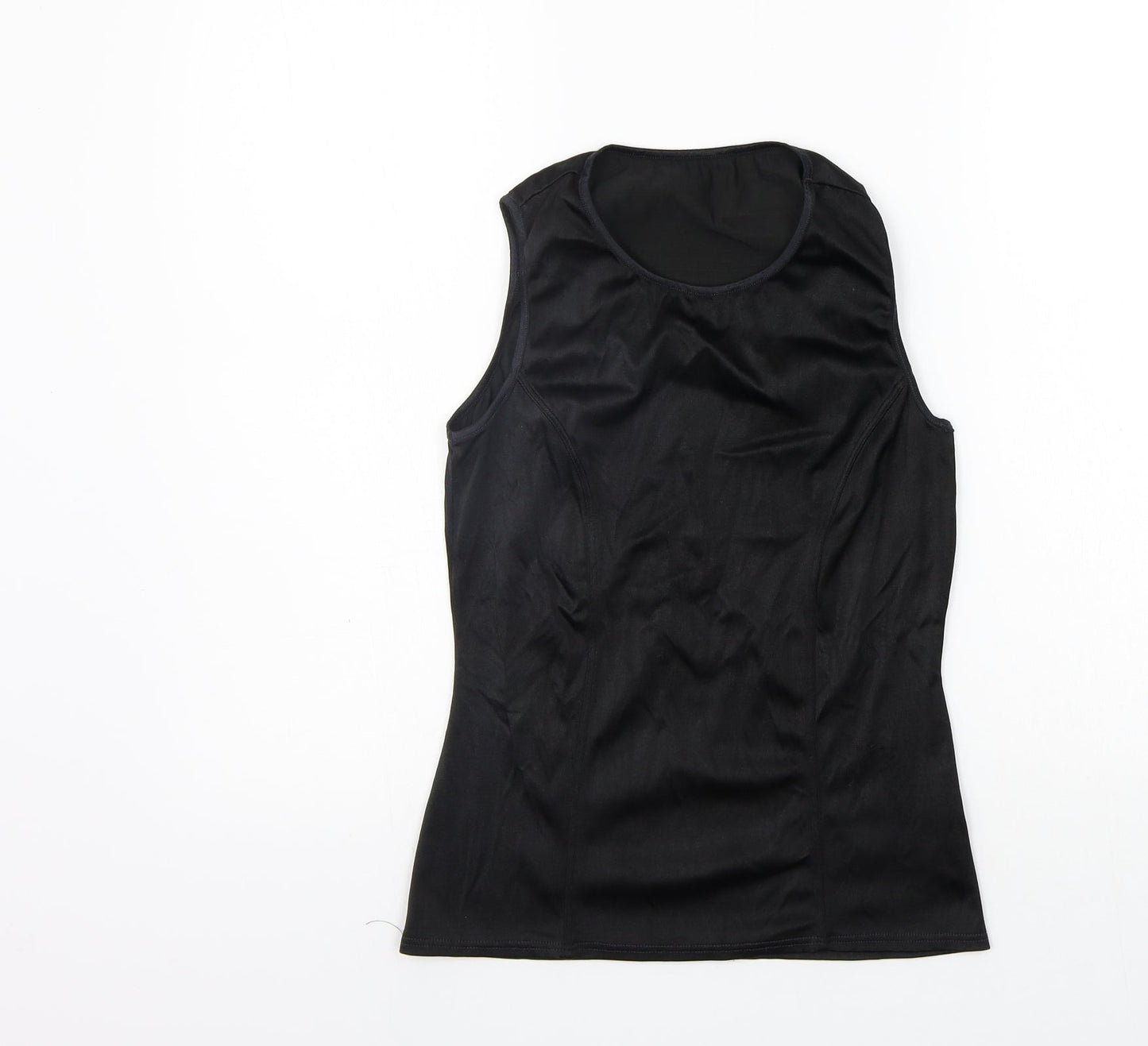 Womens UK Size 8 Marks and Spencer Black Basic Tank