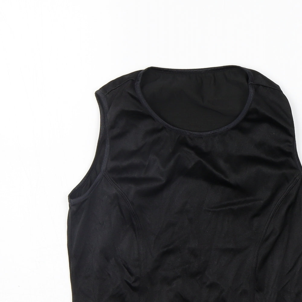 Womens UK Size 8 Marks and Spencer Black Basic Tank