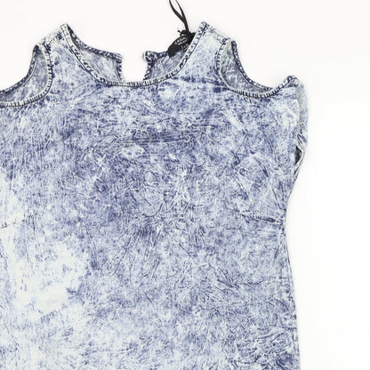 Select Womens Blue   A-Line  Size 14