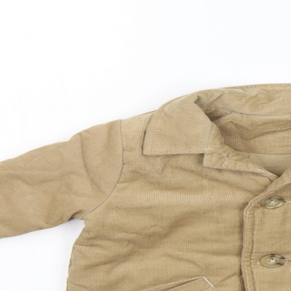 George Girls Beige   Jacket Coat Size 9-12 Months