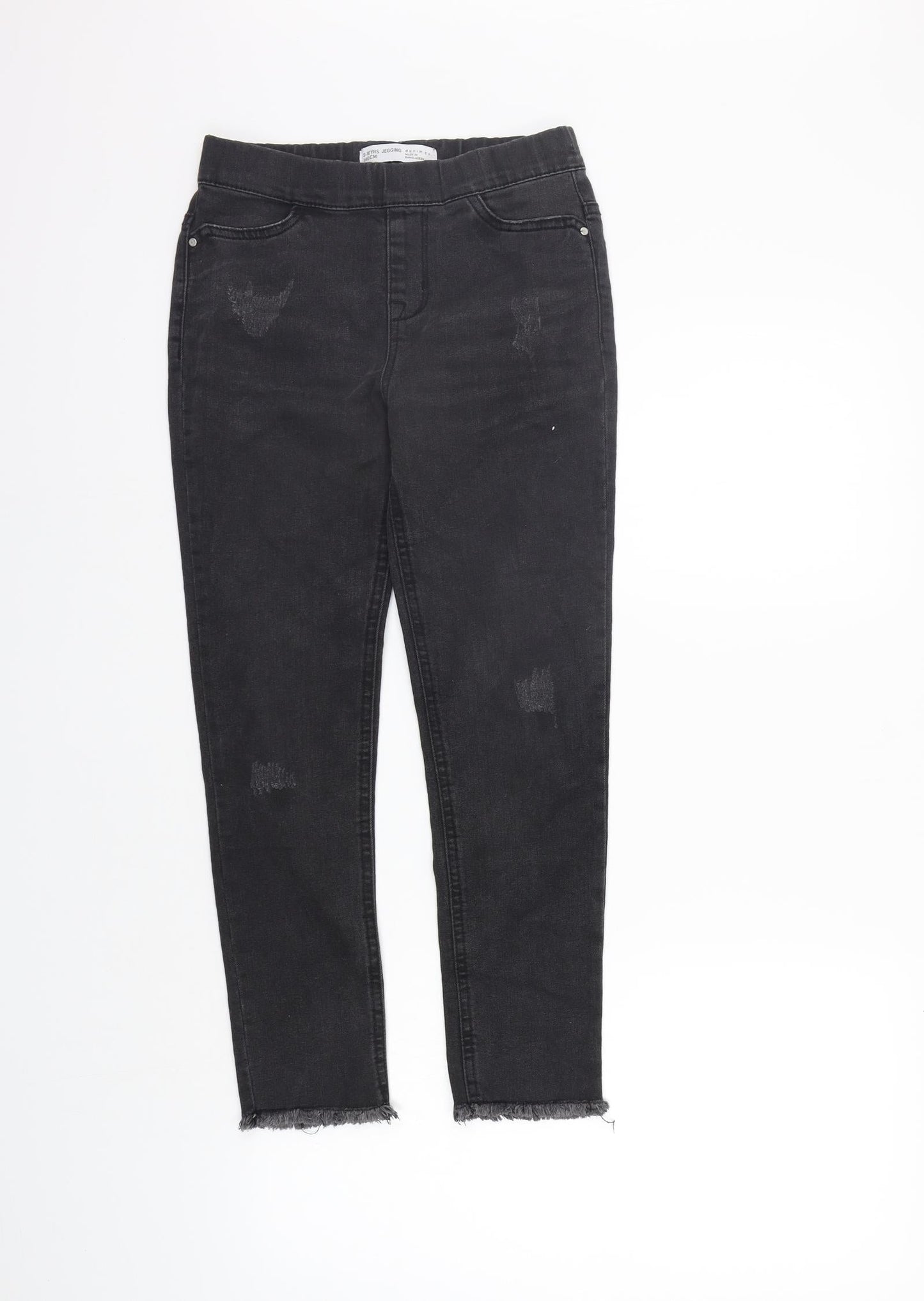 deniem co Girls Grey   Jegging Jeans Size 9-10 Years