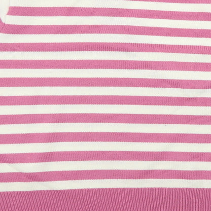Womens UK Size S BM Pink Pullover Jumper