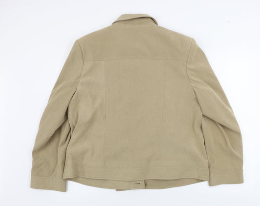 Womens UK Size 18 yours Beige Jacket