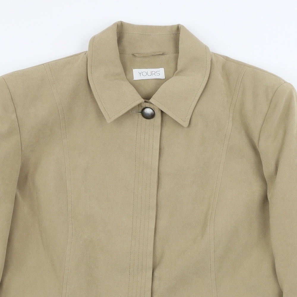 Womens UK Size 18 yours Beige Jacket