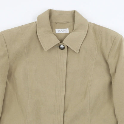 Womens UK Size 18 yours Beige Jacket