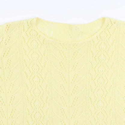 St michael       Womens Yellow   Basic T-Shirt Size 12