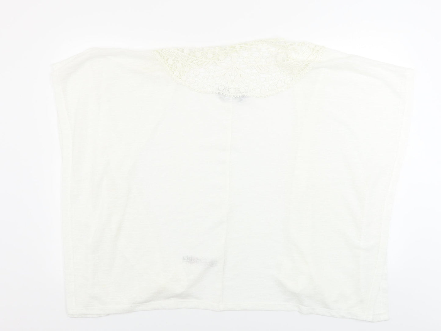 Dorothy Perkins  Womens White   Cardigan Jumper Size L