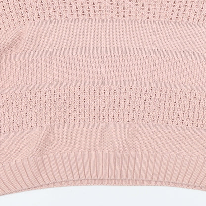 Womens UK Size L H&M Pink Pullover Jumper