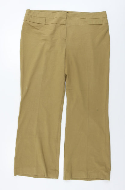 Kaleidoscope  Womens Brown   Trousers  Size 18 L26 in