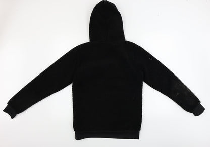 Crane Girls Black   Pullover Hoodie Size 14-15 Years