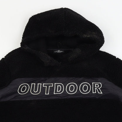 Crane Girls Black   Pullover Hoodie Size 14-15 Years