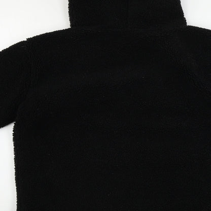 Crane Girls Black   Pullover Hoodie Size 14-15 Years