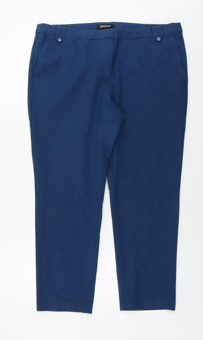 Kaleidoscope  Womens Blue   Trousers  Size 36 in L24 in