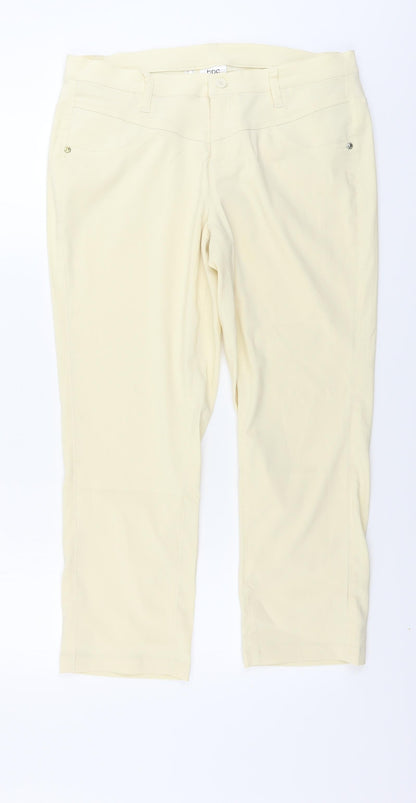 Womens UK Size 16 BPC Regular Fit  Ivory Trousers