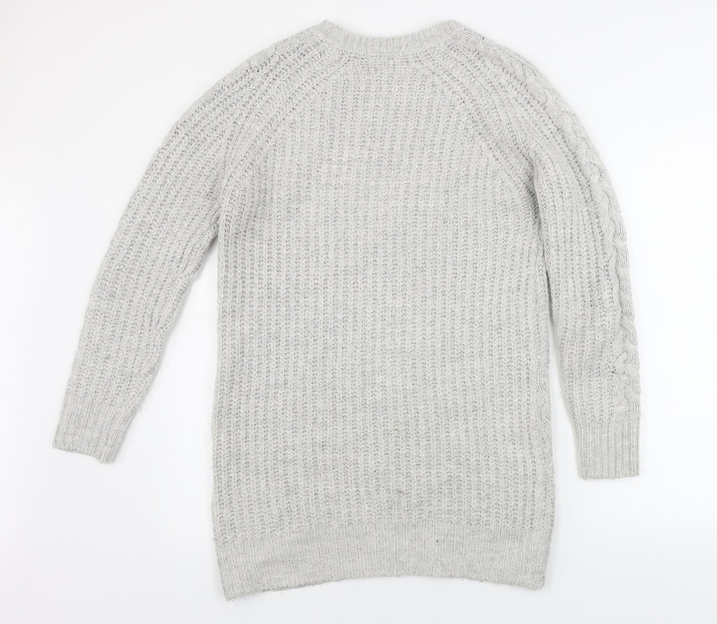 TU Womens Grey   Jumper Dress  Size 10