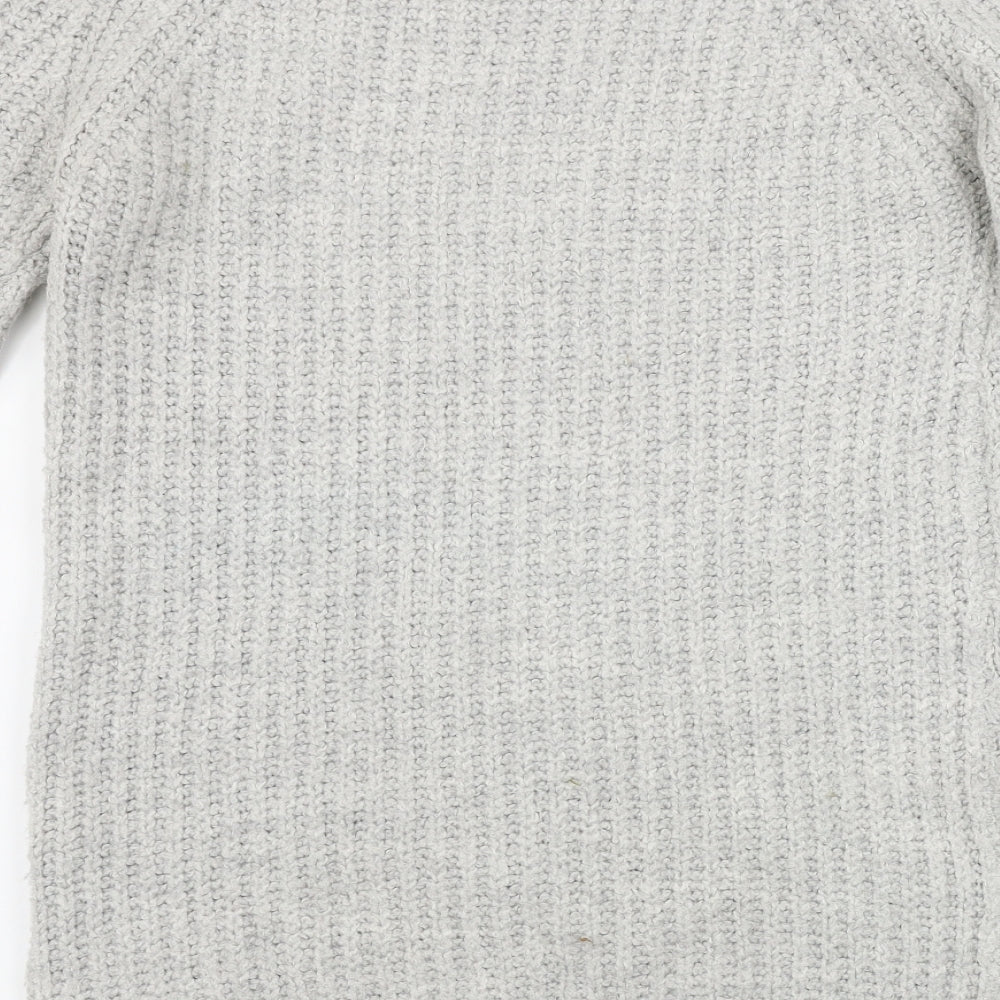 TU Womens Grey   Jumper Dress  Size 10