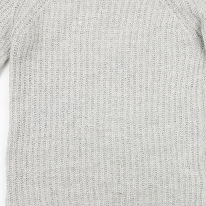 TU Womens Grey   Jumper Dress  Size 10