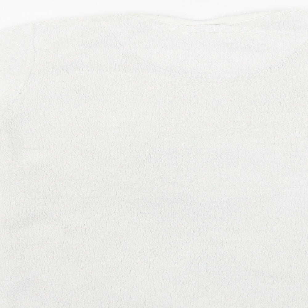 Disney  Girls White   Pullover Jumper Size 6-7 Years