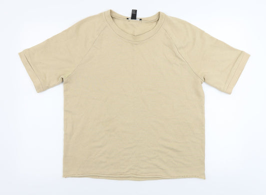 FOREVER 21 Womens Beige   Pullover Jumper Size M