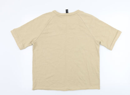 FOREVER 21 Womens Beige   Pullover Jumper Size M