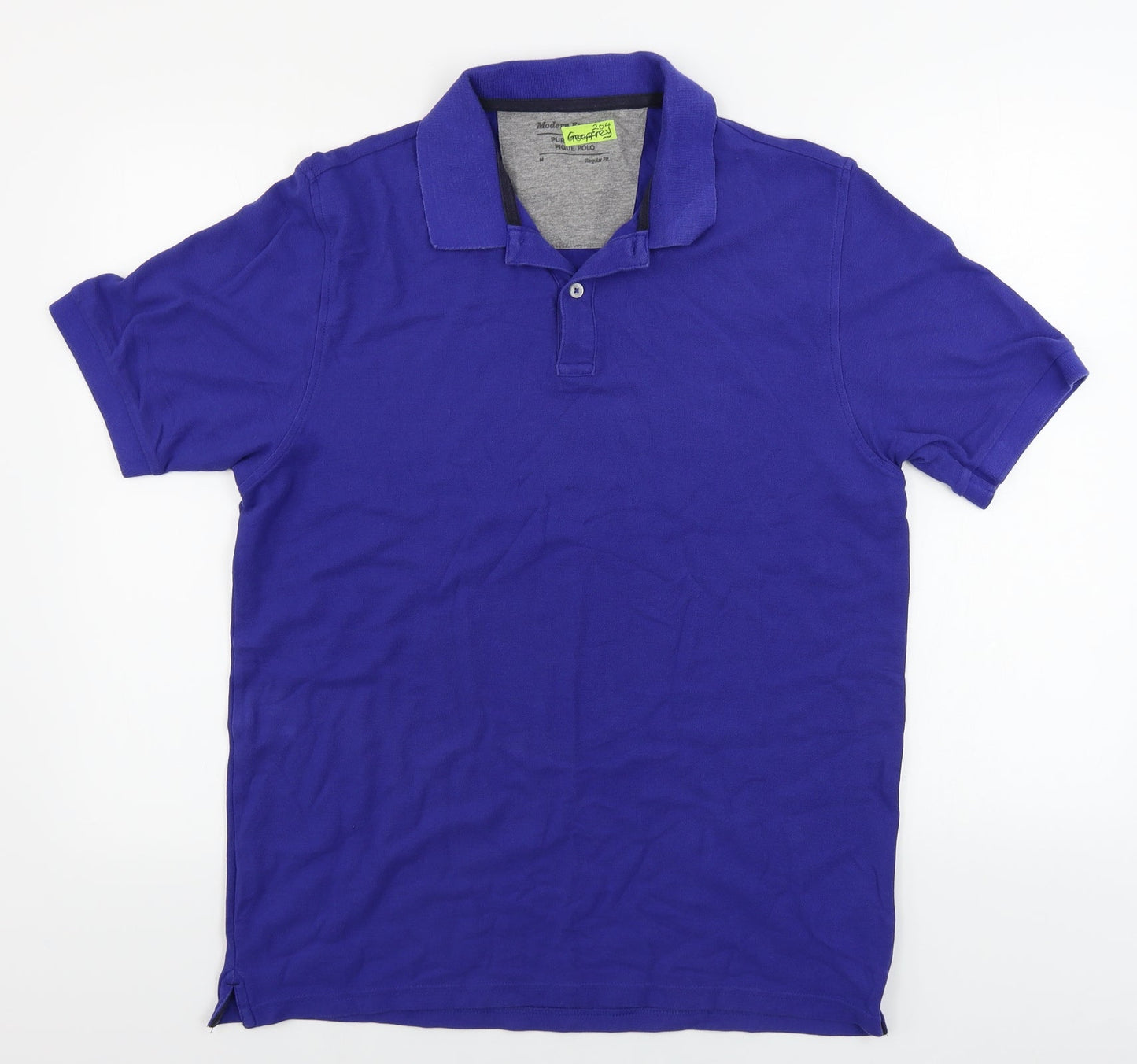 Mens UK Size M Preworn Cotton Polo Shirt