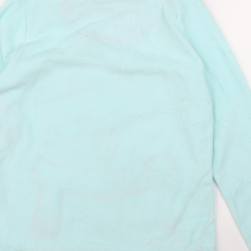 TU Womens Blue Solid  Top Pyjama Top Size 8