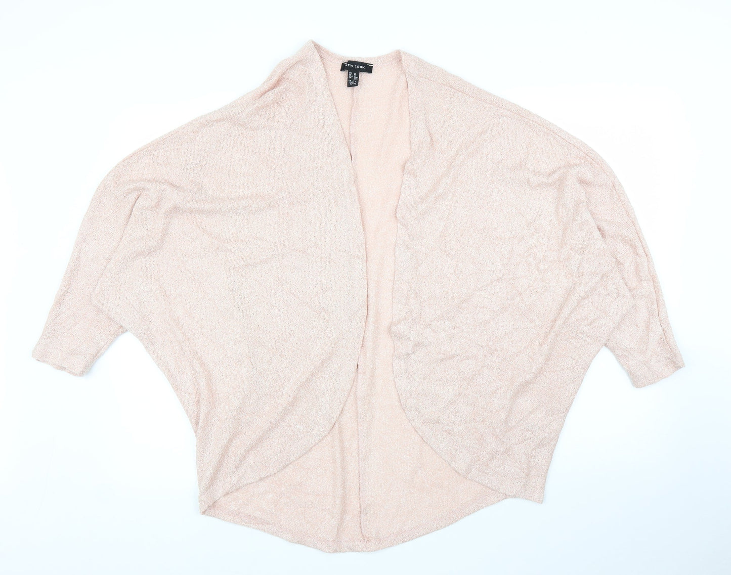 Womens UK Size M New Look Pink Cardigan Jumper