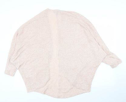 Womens UK Size M New Look Pink Cardigan Jumper