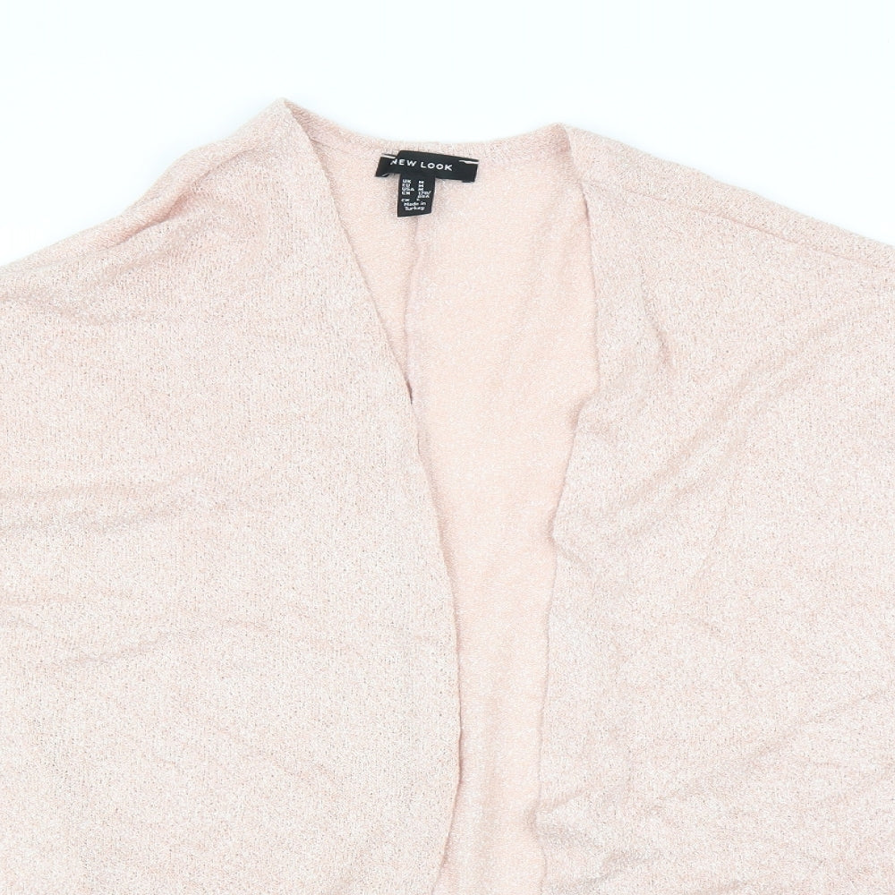 Womens UK Size M New Look Pink Cardigan Jumper