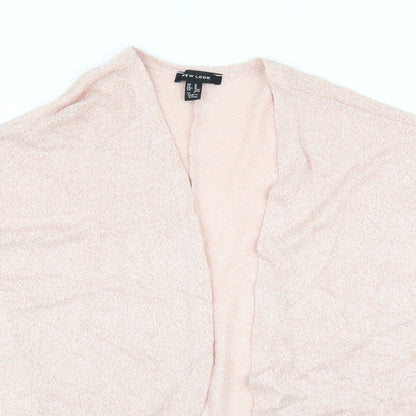 Womens UK Size M New Look Pink Cardigan Jumper