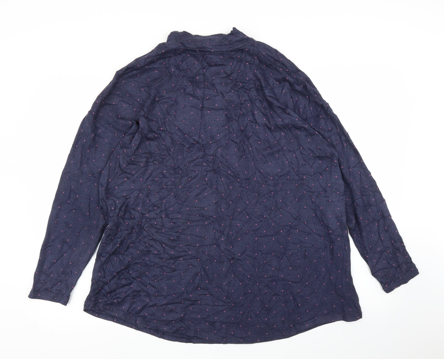Womens UK Size 18 M&S Blue Pullover Jumper