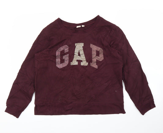 Gap Womens Purple   Pullover Jumper Size M