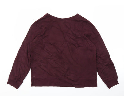 Gap Womens Purple   Pullover Jumper Size M
