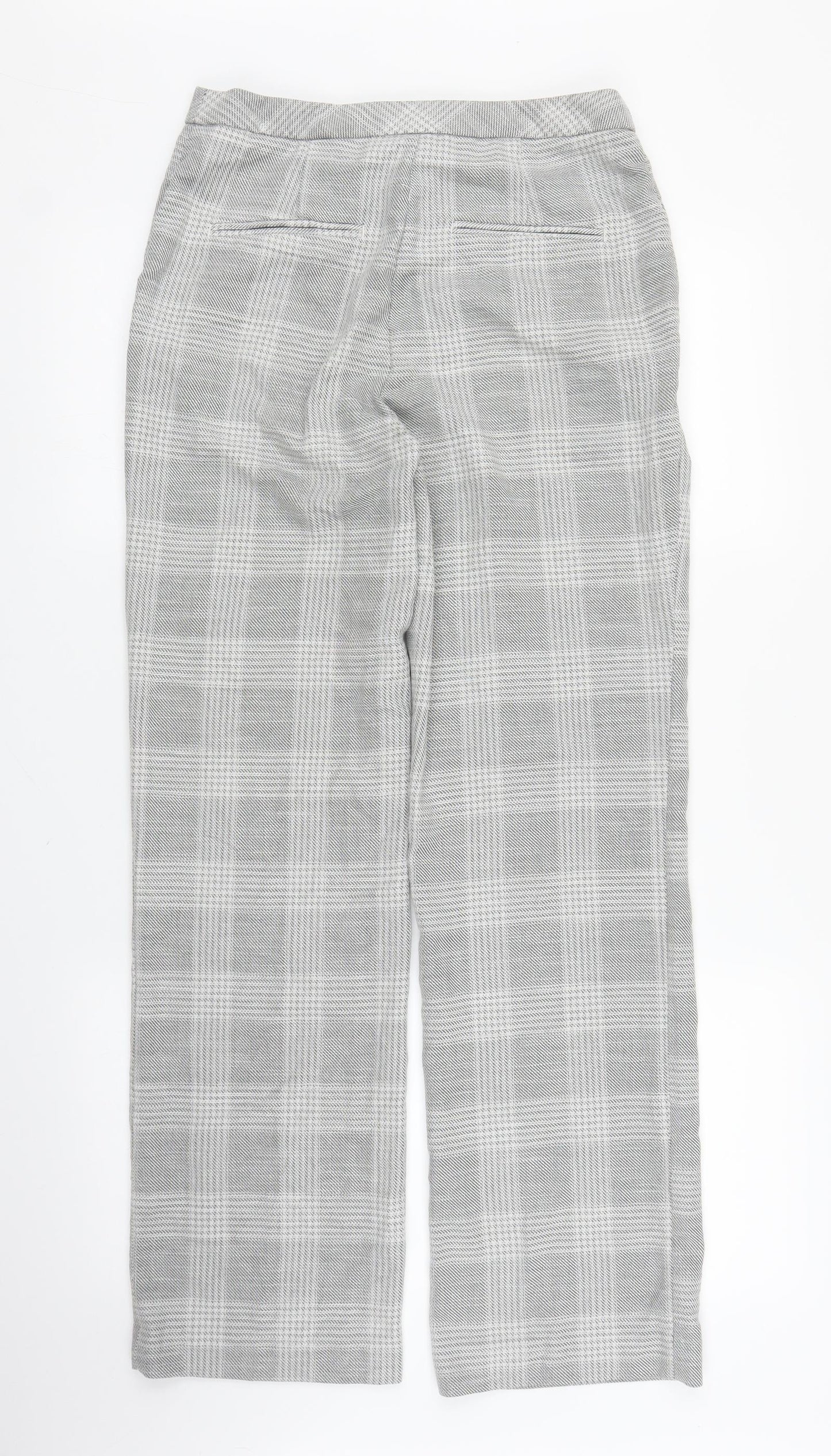 Womens UK Size 10 H&M Regular Fit  Grey Trousers