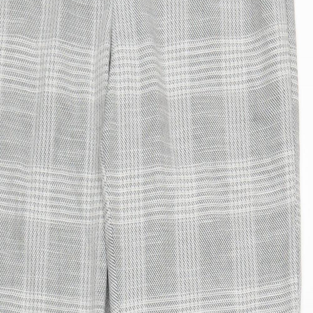 Womens UK Size 10 H&M Regular Fit  Grey Trousers