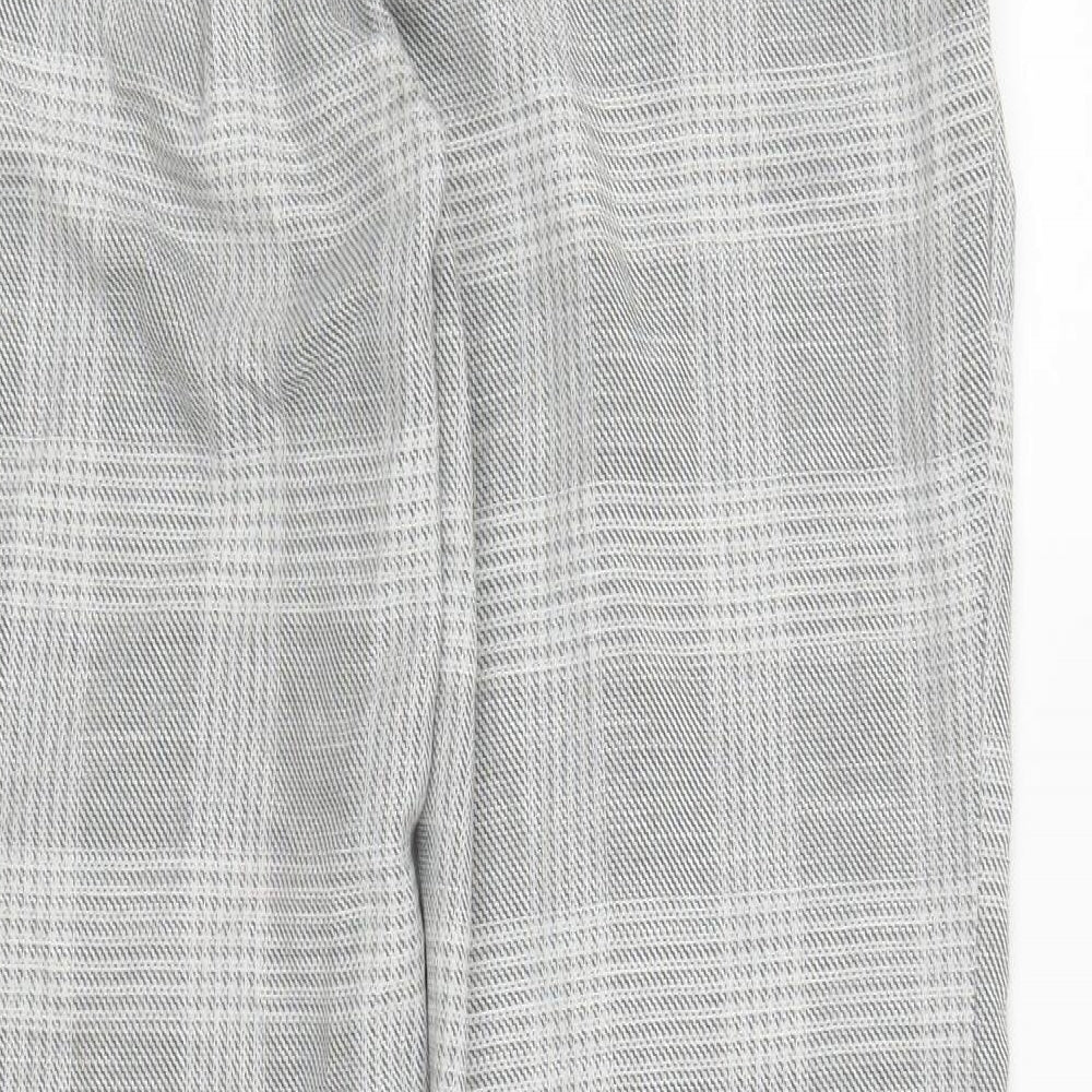 Womens UK Size 10 H&M Regular Fit  Grey Trousers