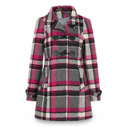 Womens UK Size 8 Yumi Purple Overcoat