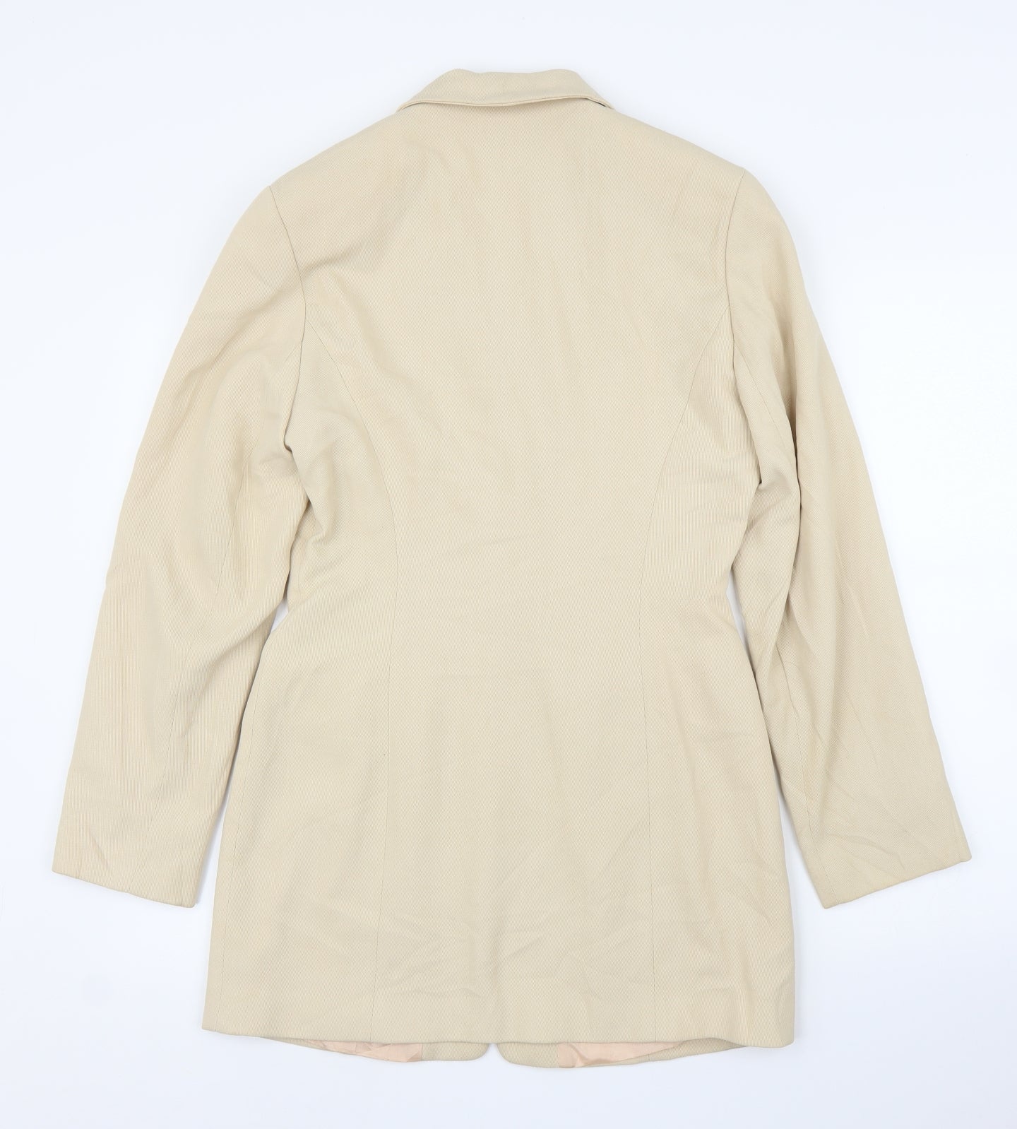Womens UK Size 10 Principles Beige Cardigan Jumper