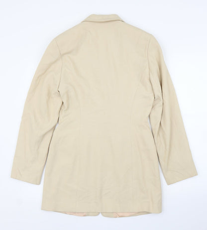Womens UK Size 10 Principles Beige Cardigan Jumper