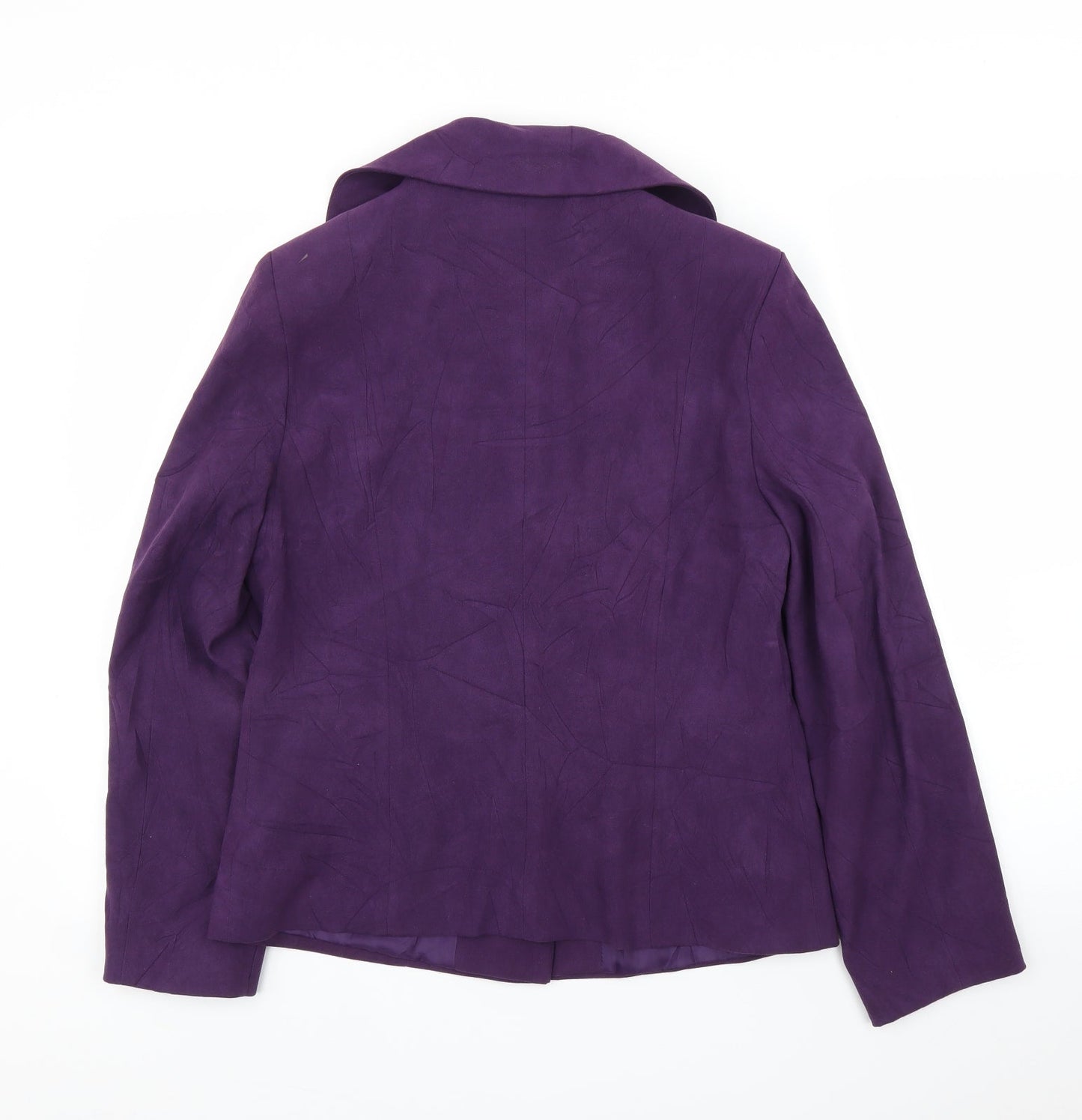 EWM Womens Purple   Cardigan Jumper Size 10