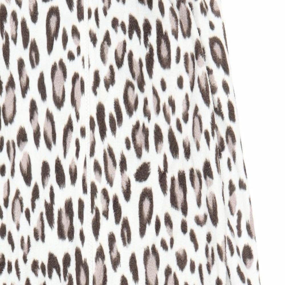 New Look Womens Beige Animal Print  Capri One Piece Size S  - Leopard print
