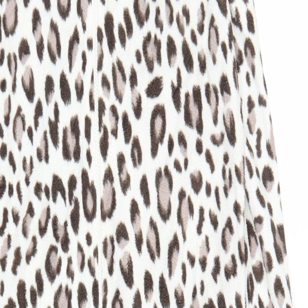 New Look Womens Beige Animal Print  Capri One Piece Size S  - Leopard print