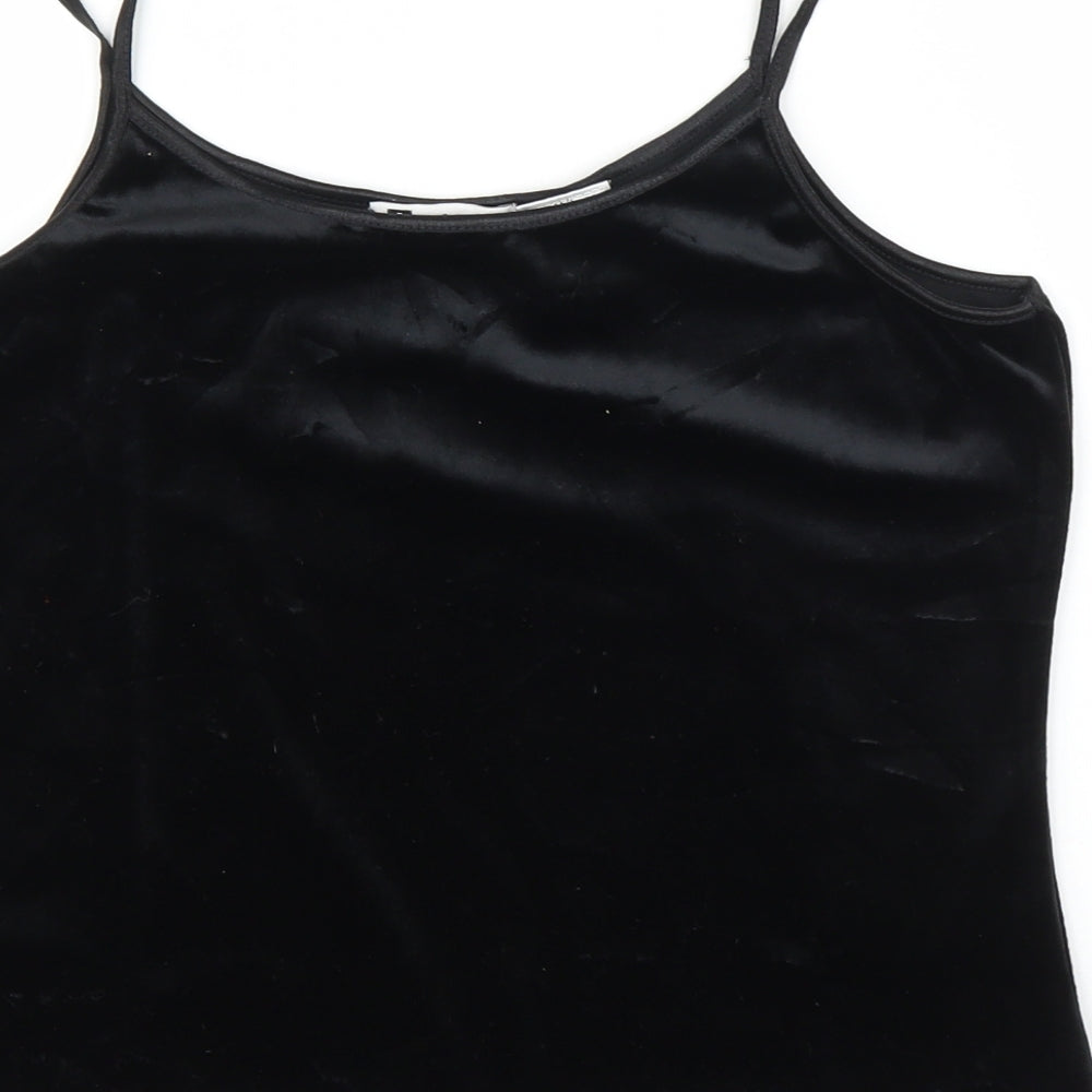 Accent Womens Black   Camisole Blouse Size M